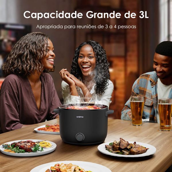 SmartCooker 1000W 3L Fogão Elétrico 5