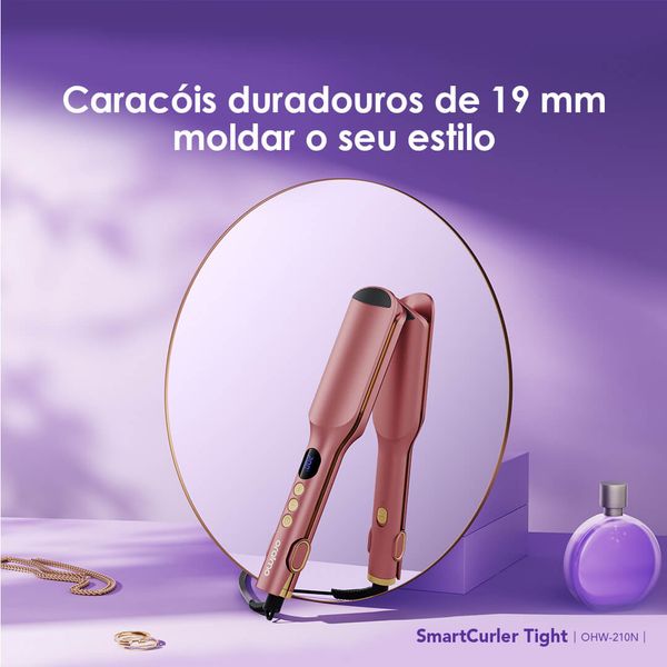 SmartCurler Tight Ferro de ondulação de 19mm