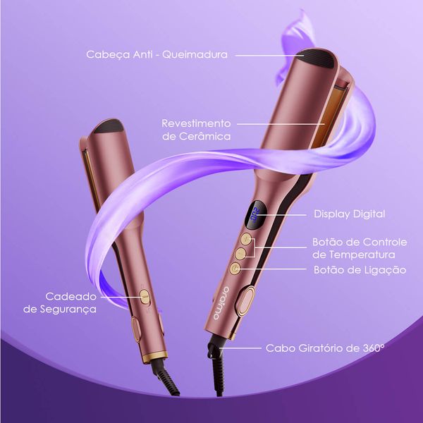 SmartCurler Tight Ferro de ondulação de 19mm 5