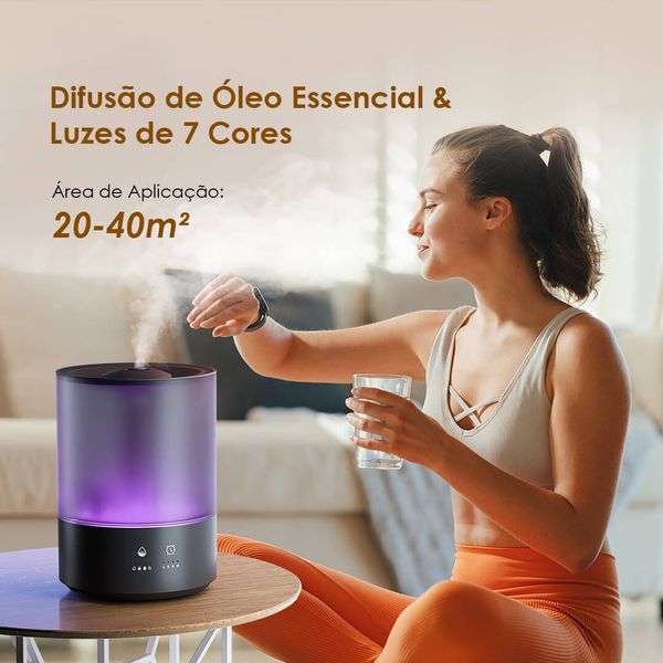 SmartHumidifier Aura 4L Umidificador e Ambientador Inteligente 7