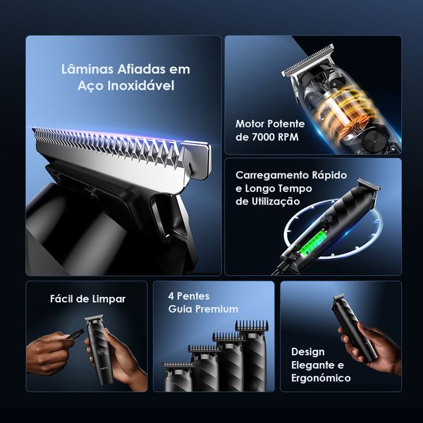 SmartTrimmer Home Aparador elétrico potente sem fios 3