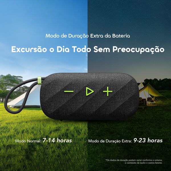 SpaceBox Active Coluna de Som Portátil Sem Fios Personalizável com FM de 25W de Potência 7