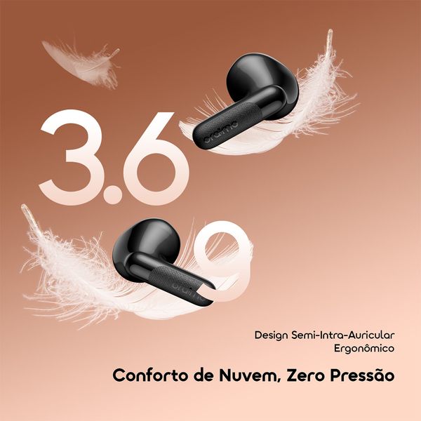 SpaceBuds Air 2 Auscultadores com bateria de longa duração (50 horas) e tradução inteligente 3
