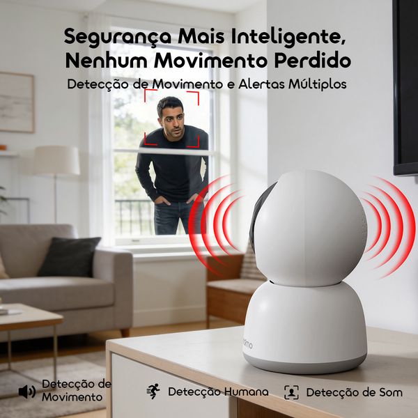 Vigicam Câmara IP de visão noturna Ultra HD de 3MP 6