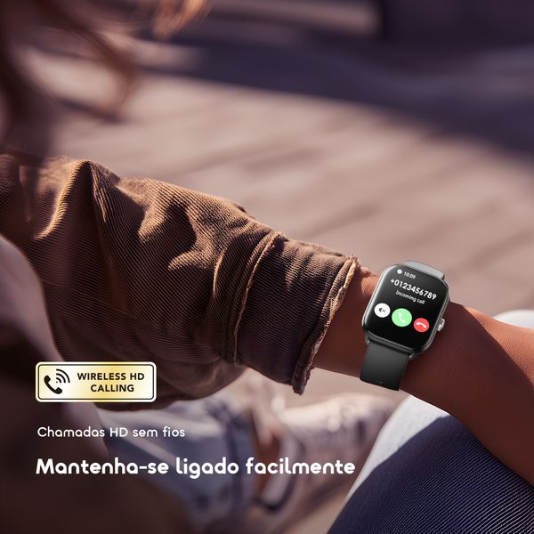 Watch 6 Lite Relógio inteligente de 2,01 polegadas com interface de utilizador moderna. 10
