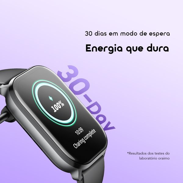 Watch 6 Lite Relógio inteligente de 2,01 polegadas com interface de utilizador moderna. 6