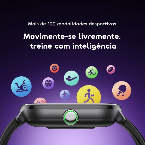 Watch 6 Lite Relógio inteligente de 2,01 polegadas com interface de utilizador moderna. 9