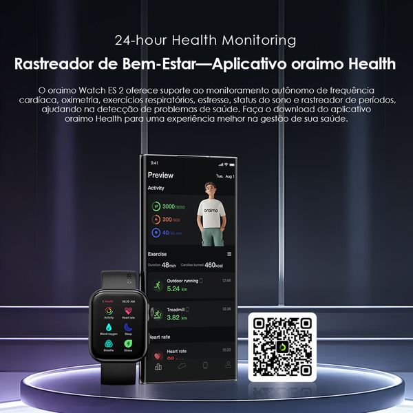 Watch ES 2 1.95″ AMOLED IP68 Relógio Inteligente 7