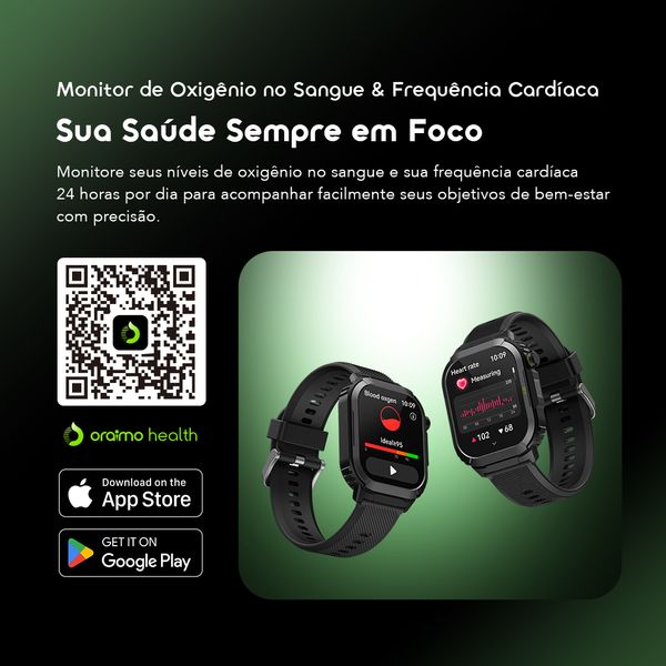 Watch Lumos N Relógio inteligente com ecrã HD 2