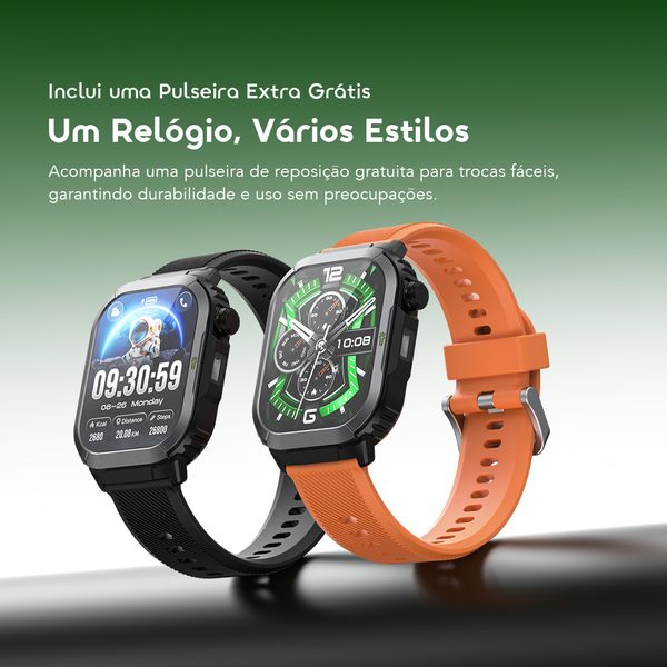 Watch Lumos N Relógio inteligente com ecrã HD 7